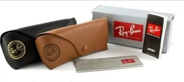 Ray-ban - ROUND DOUBLE BRIDGE Dourado Marrom