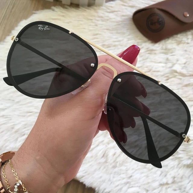 Ray-ban - AVIATOR DOURADO E PRETO BLAZE