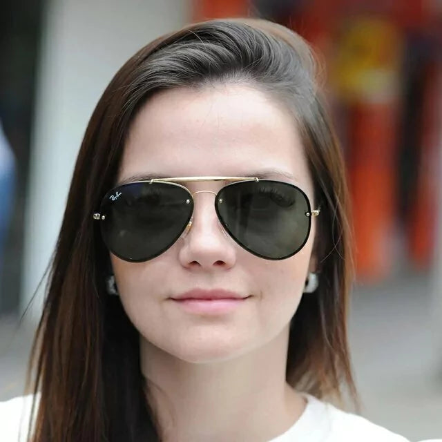 Ray-ban - AVIATOR DOURADO E PRETO BLAZE
